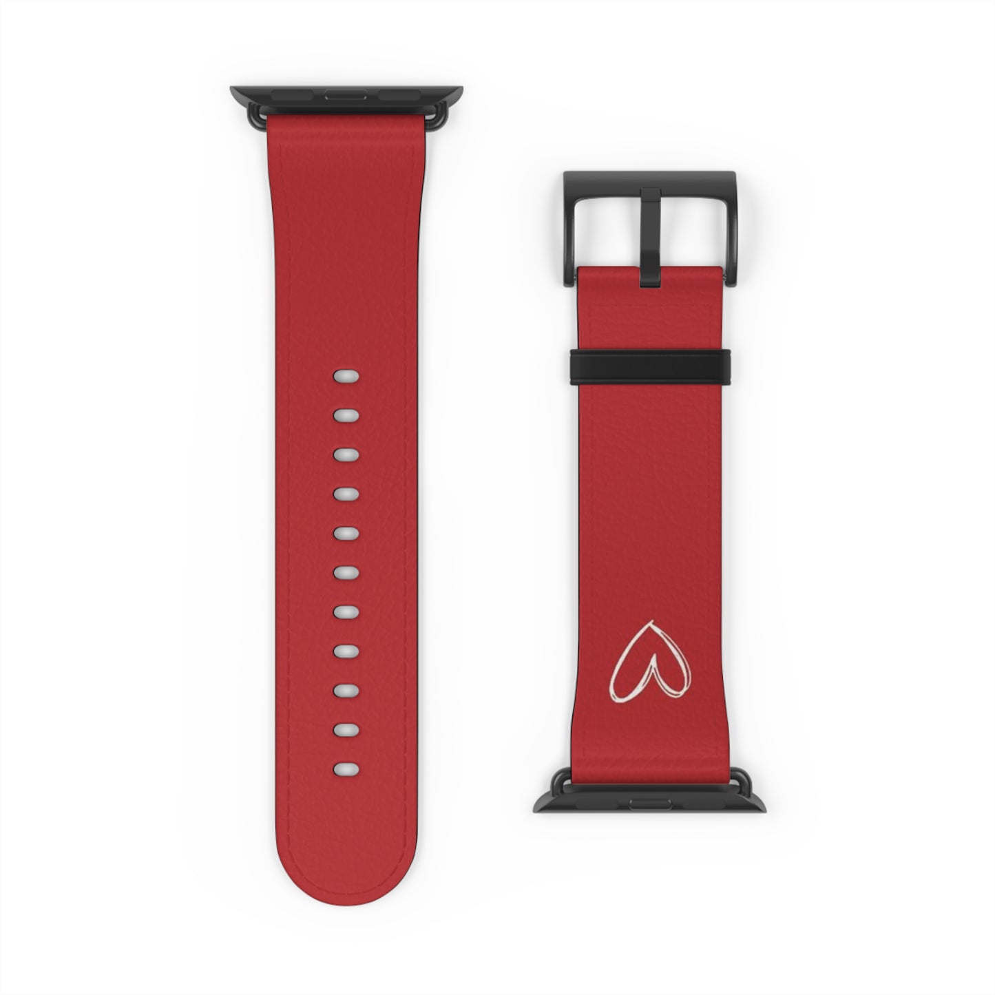 Amora Red Watch Band