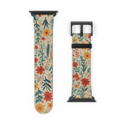 Floral Meadows Watch Band