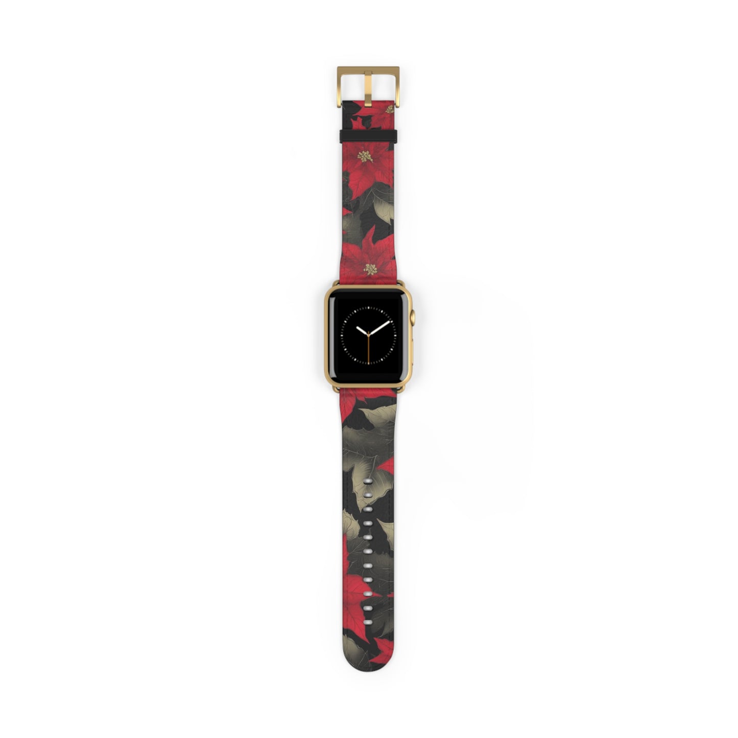 Poinsettia Pizzazz Watch Band