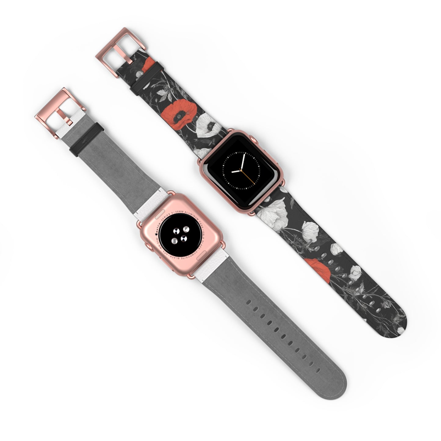 Poppy Petals Watch Band