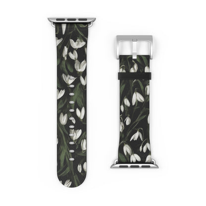 Snowdrop Serenity Watch Band