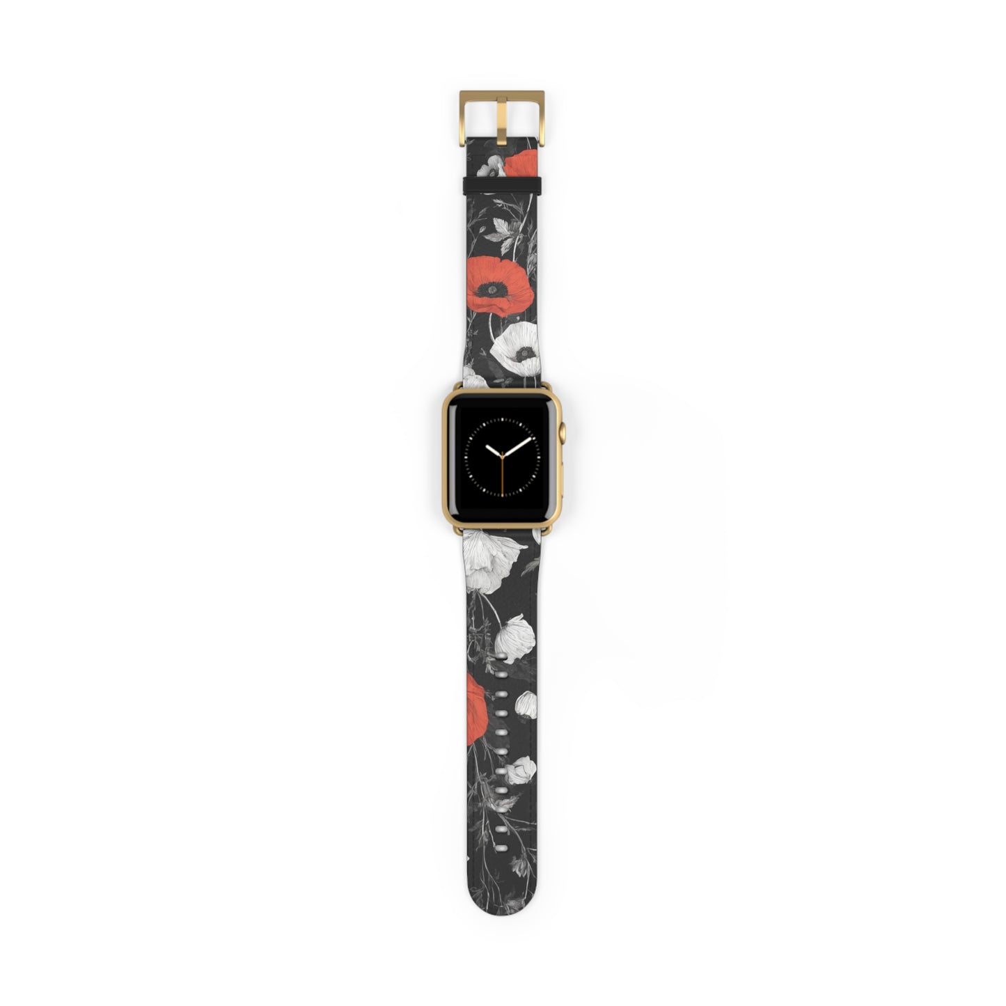 Poppy Petals Watch Band