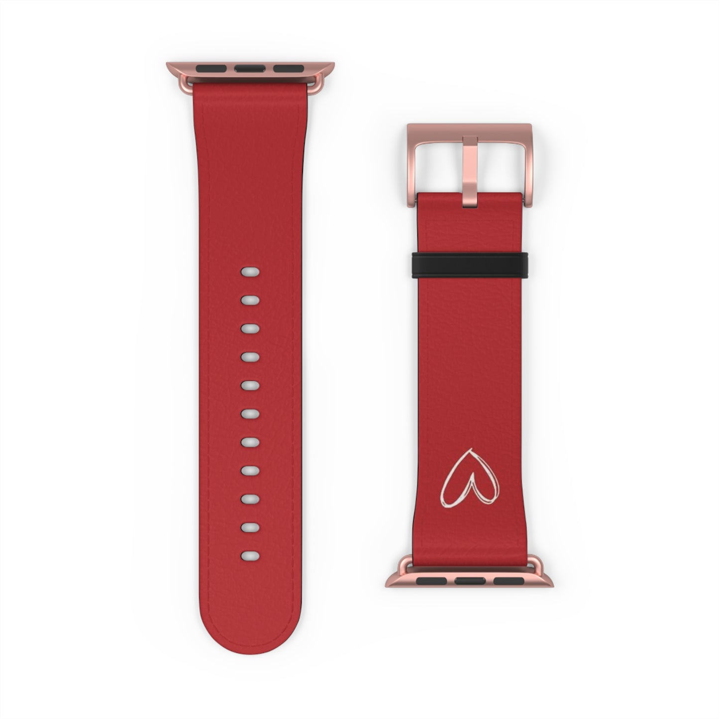 Amora Red Watch Band