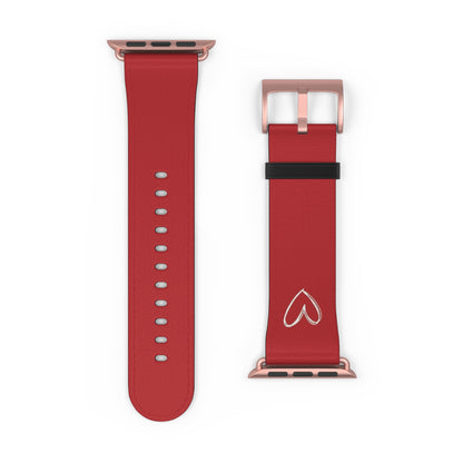 Amora Red Watch Band