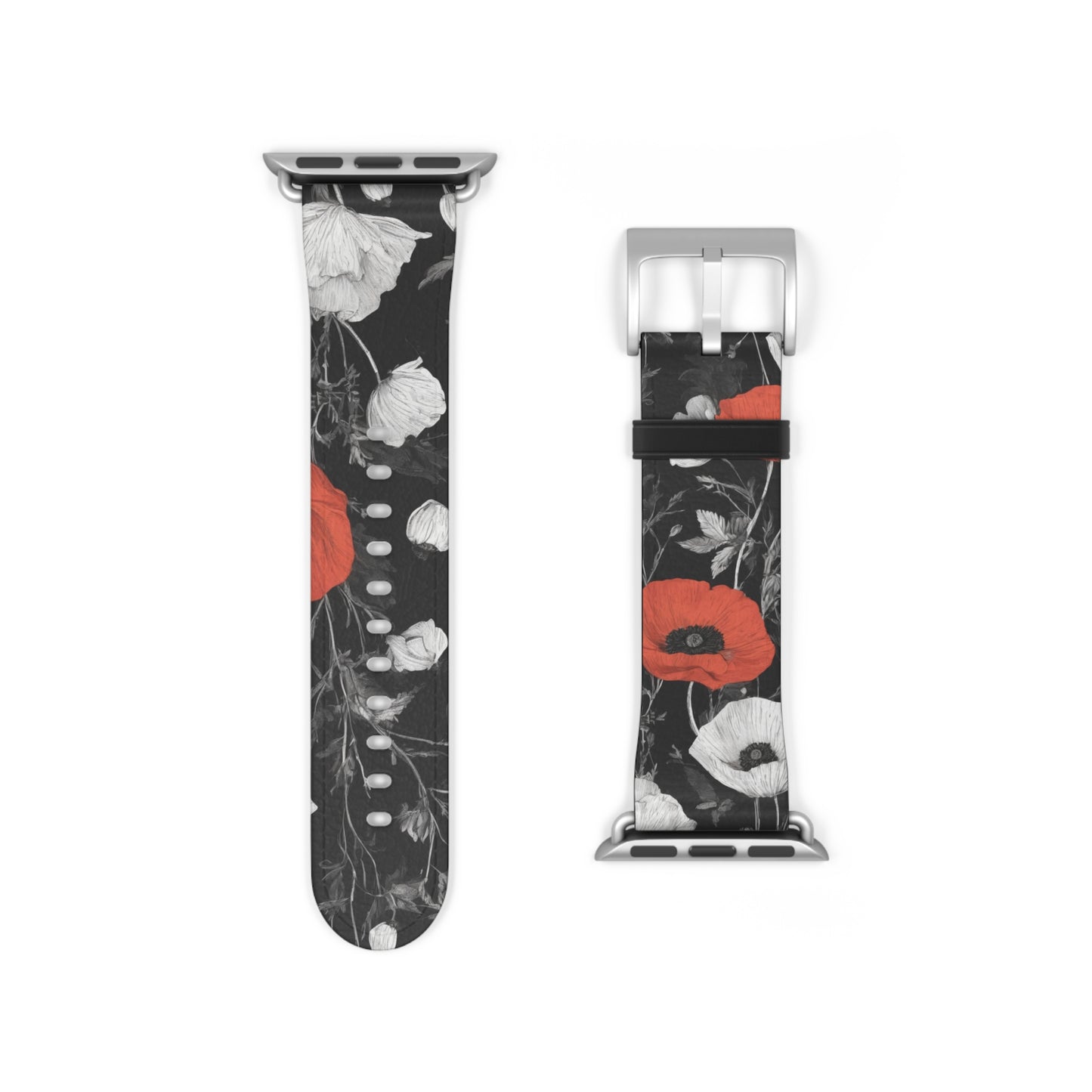 Poppy Petals Watch Band