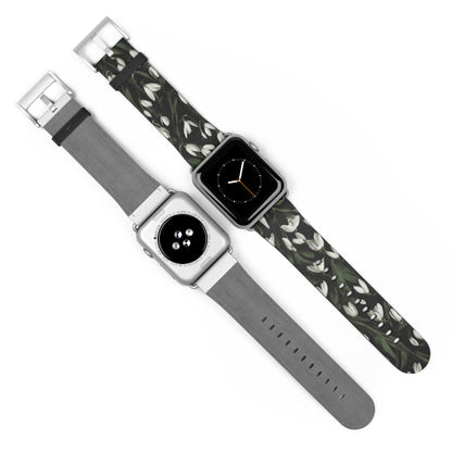 Snowdrop Serenity Watch Band