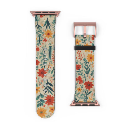 Floral Meadows Watch Band