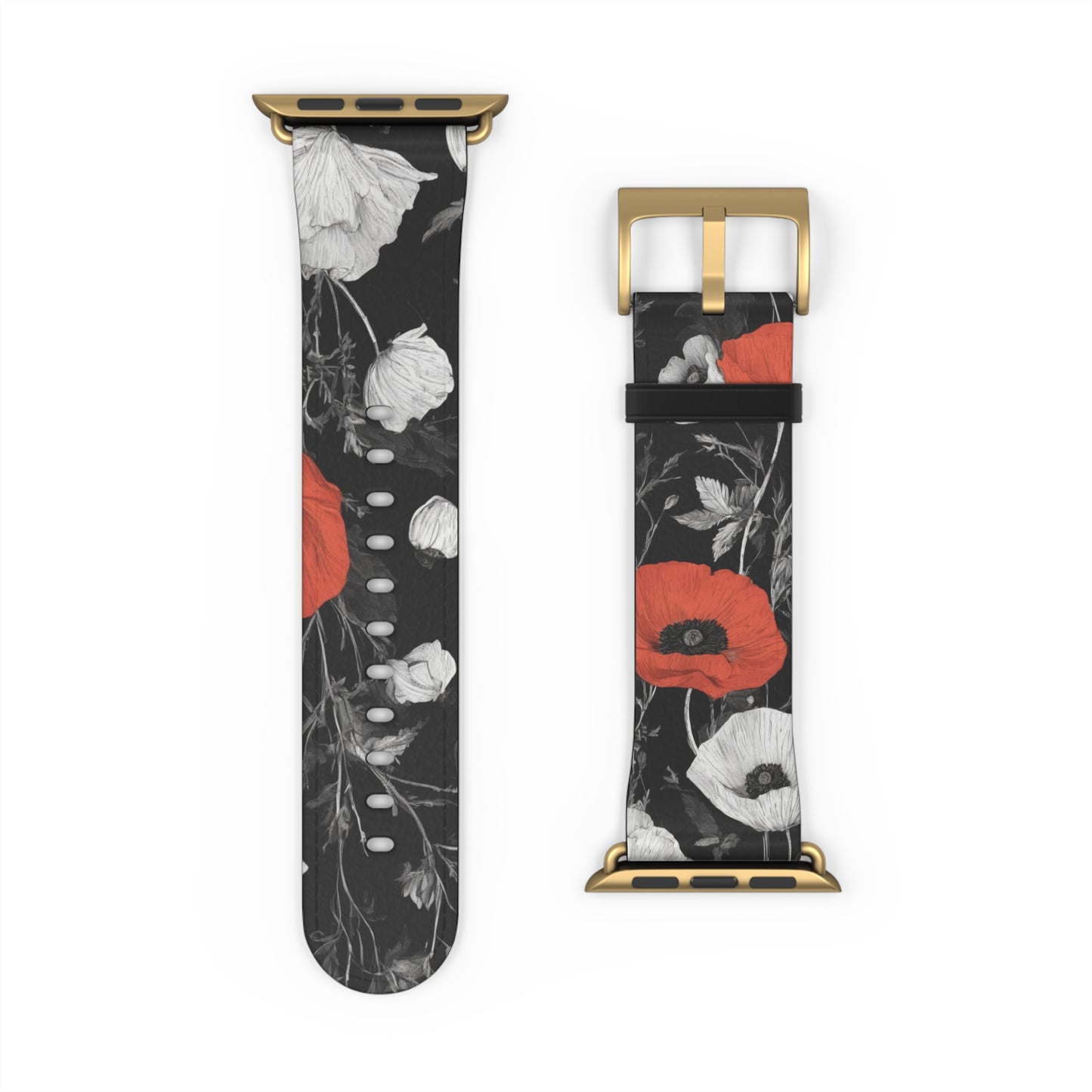 Poppy Petals Watch Band