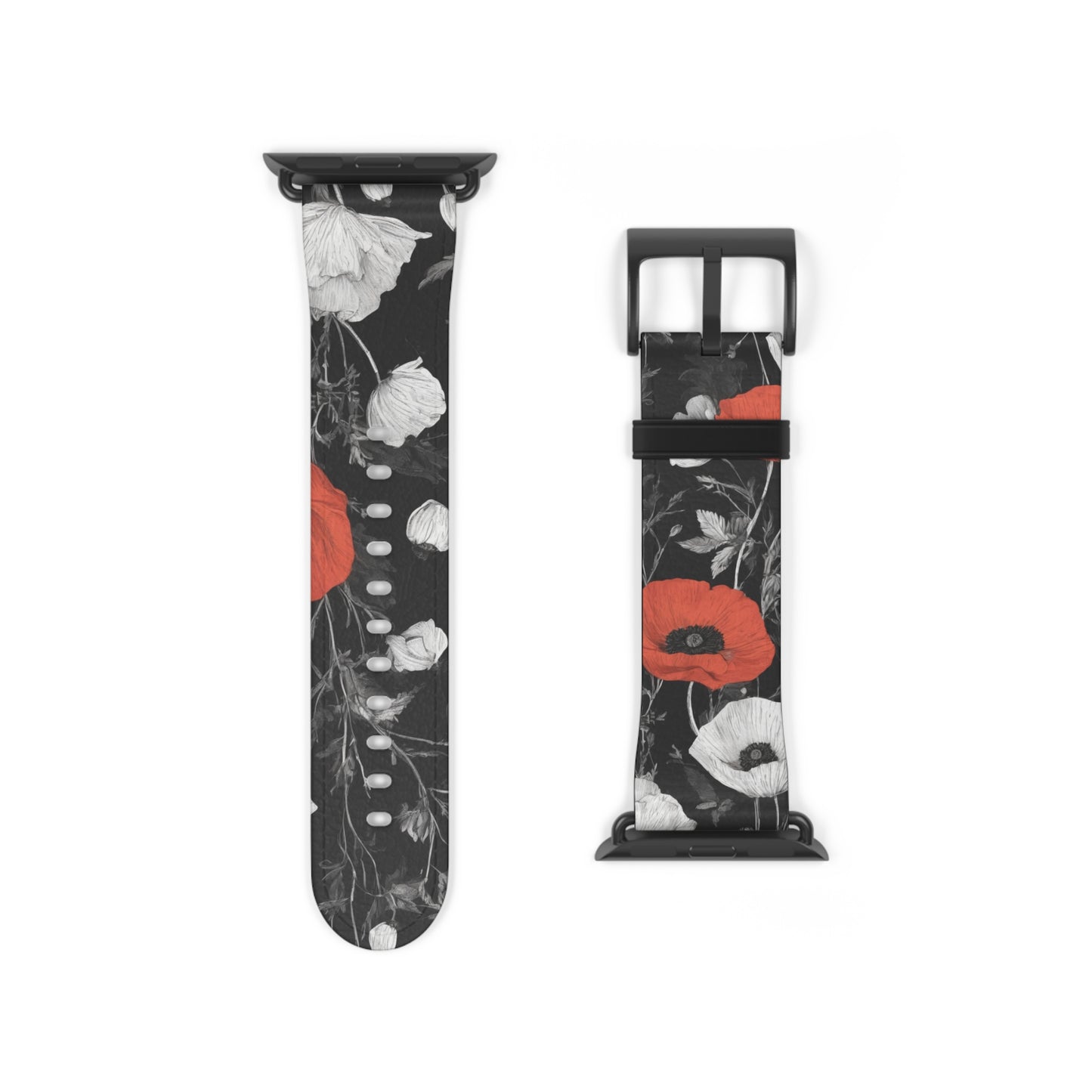 Poppy Petals Watch Band