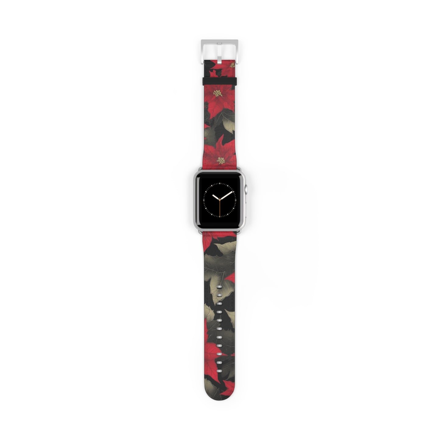 Poinsettia Pizzazz Watch Band