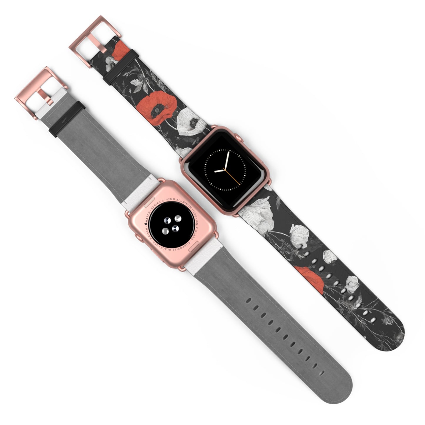 Poppy Petals Watch Band